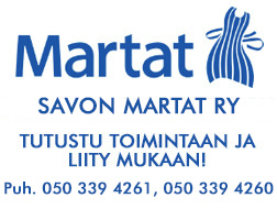 Savon Martat ry / Pohjois-Savon Martat ry / Etelä-Savon Martat ry